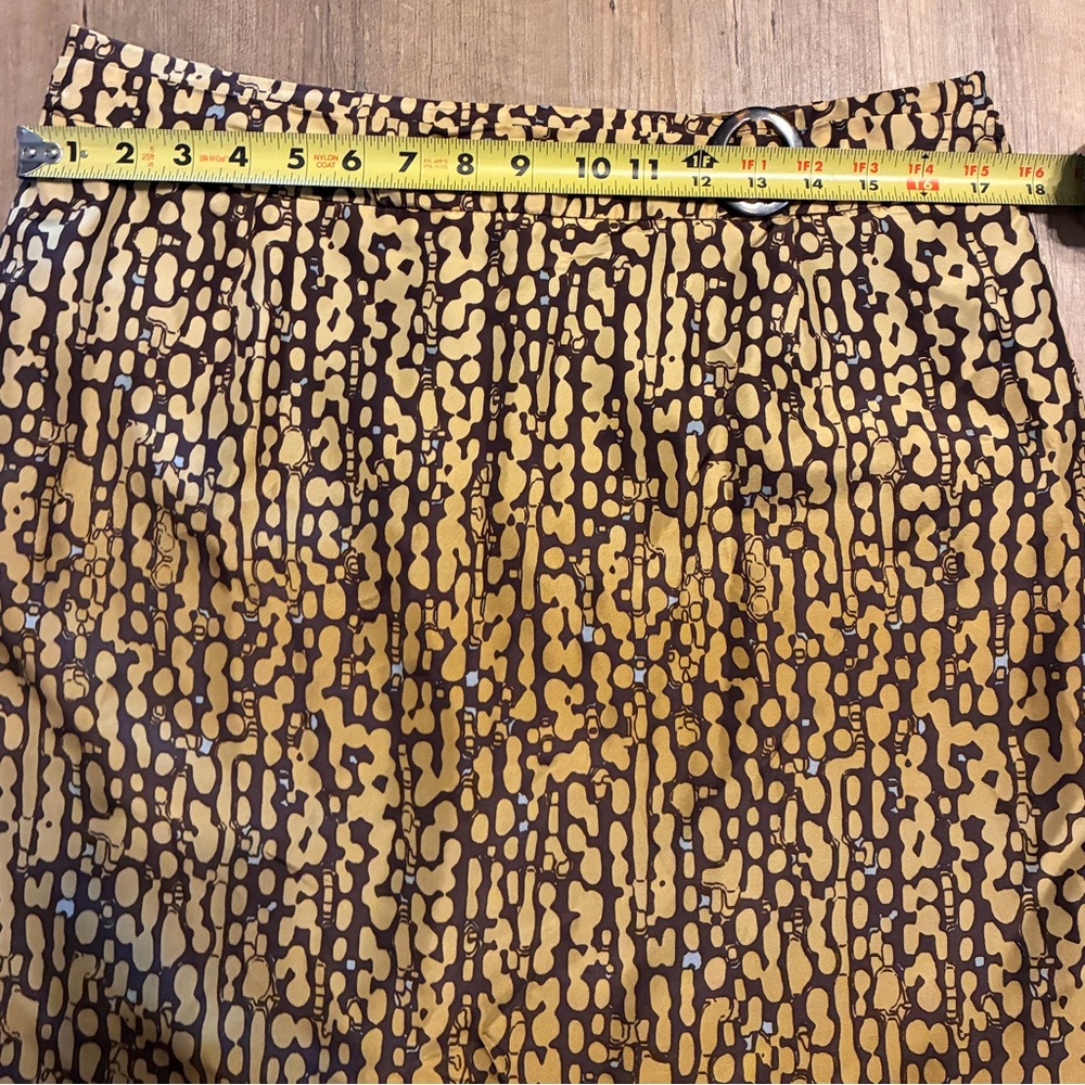 Pendleton Silk 100% Gold (Mustard) And Brown Penc… - image 7